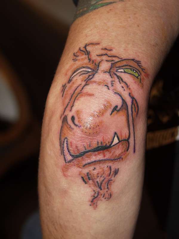 gnome bone tattoo