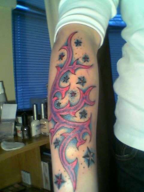 Stars n Swirls... tattoo