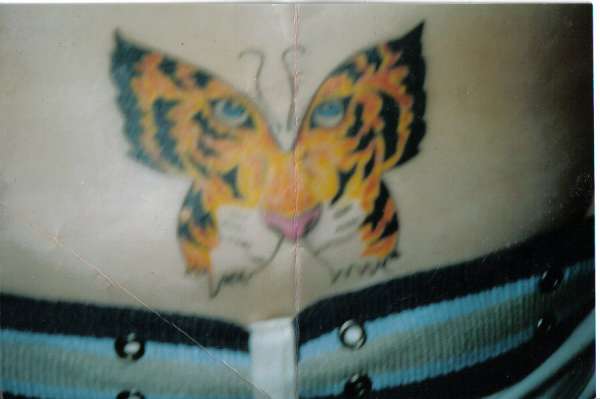 Tigerfly tattoo
