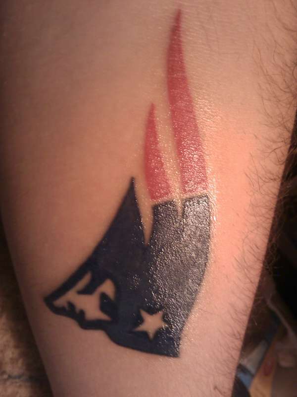 new england patriots tattoo