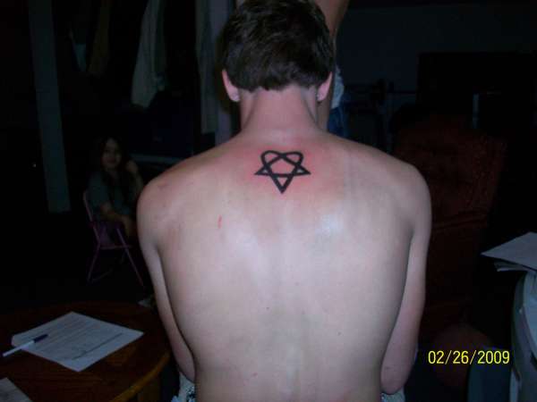 heartagram tattoo