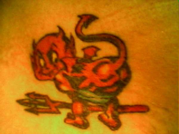 Spanky tattoo