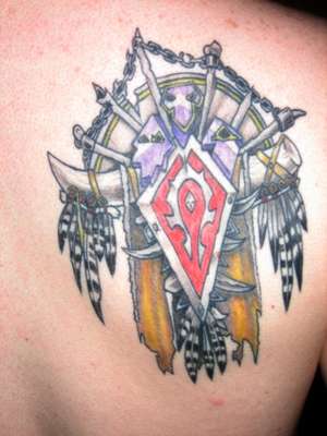 Horde Crest tattoo