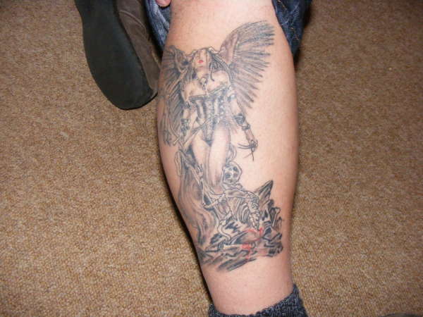my angel of death tattoo