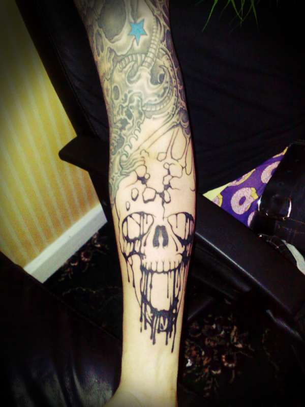 SKULL SLEEVE tattoo