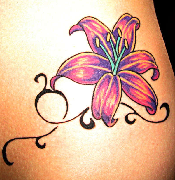 Lilly tattoo