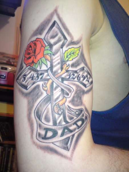 Tribute To My Dad tattoo