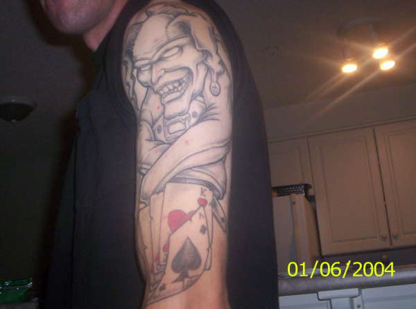 YOU LOSE tattoo