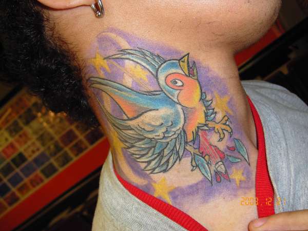 dead swallow tattoo
