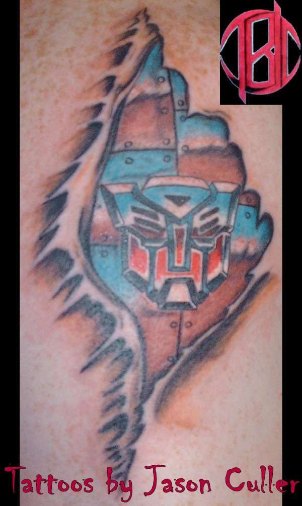 ode to transformers tattoo
