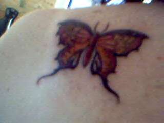 Butter Fly tattoo