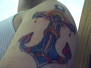 Anchorman tattoo