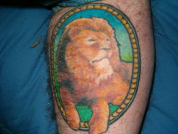 Lion tattoo