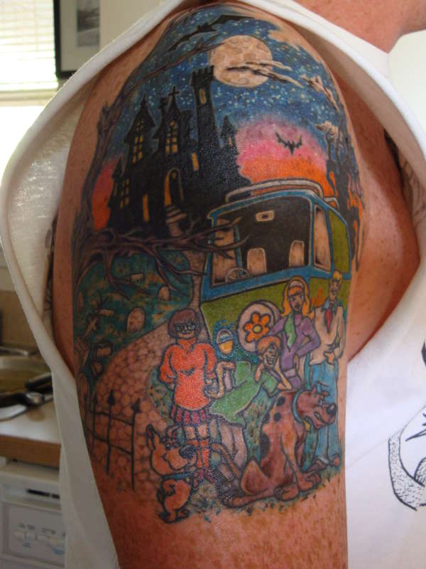 Scooby and the gang tattoo