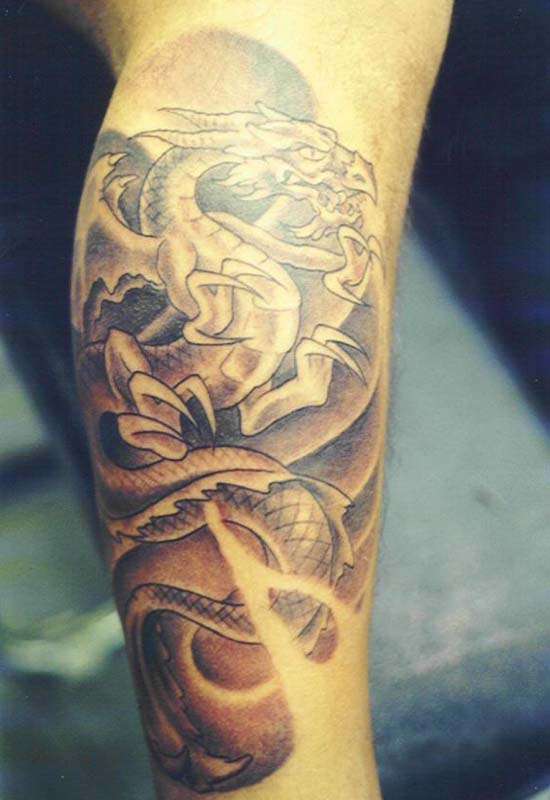 dragon tattoo