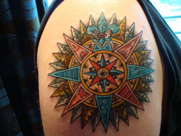 Compass Rose tattoo
