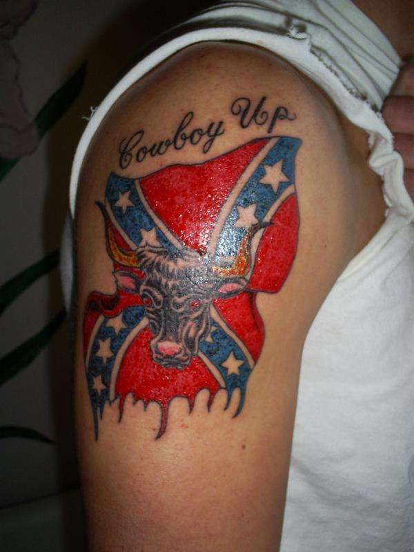 Cowboy Up tattoo