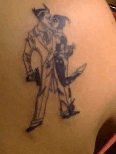 Joker and Harley Quinn tattoo