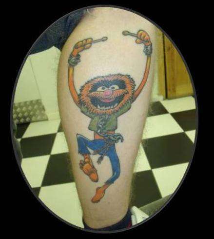 Muppets Animal tattoo