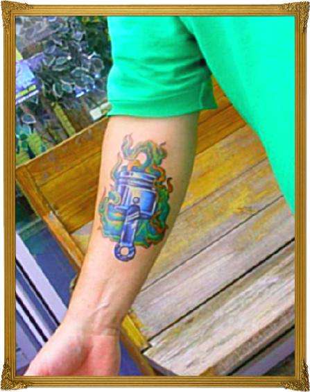 traditional piston tattoo
