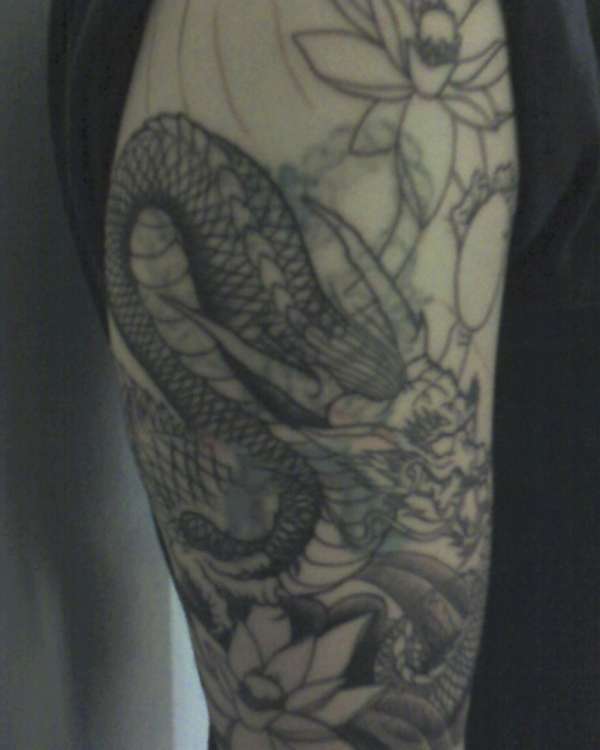 1/2 sleeve cover up tattoo
