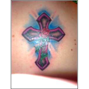 My cross. tattoo