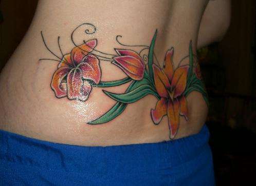 flowers tattoo