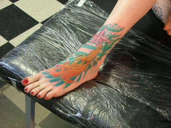 other foot tattoo