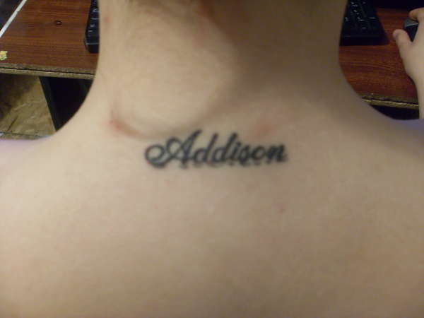 Addison <3 tattoo