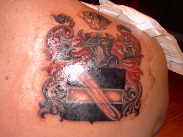 Coat of Arms tattoo