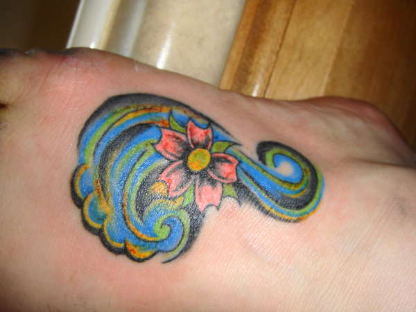 My foot tattoo