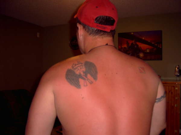 Old Dive Flag tattoo
