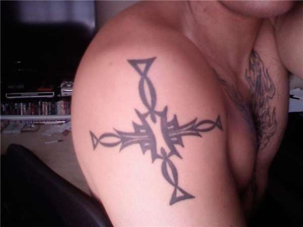 cross tattoo
