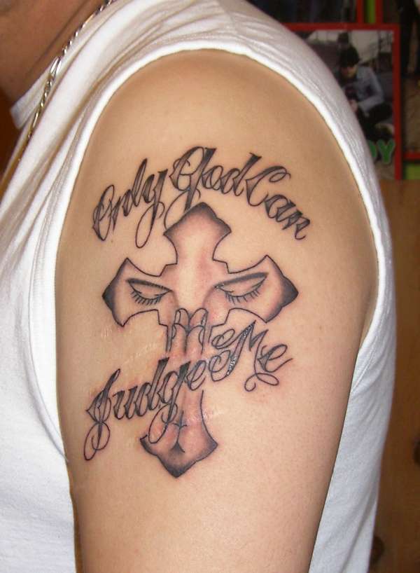 only god can judge me tattoo designs for girls