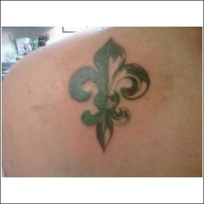 fleur de lis tattoo