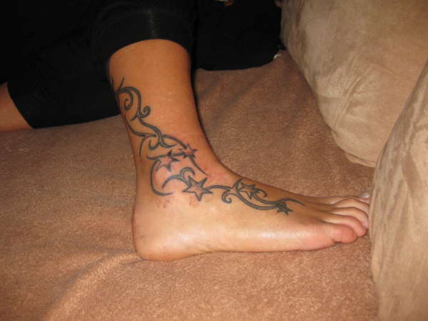 foottribal tattoo
