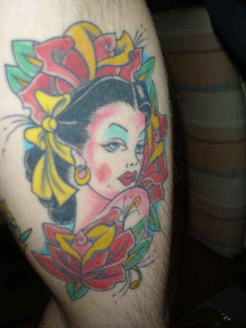 Pin Up tattoo