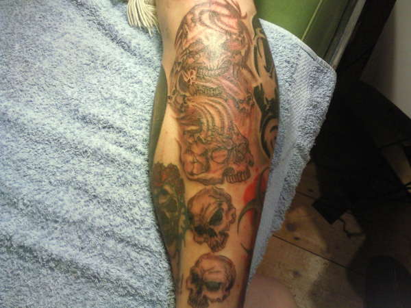skulls tattoo