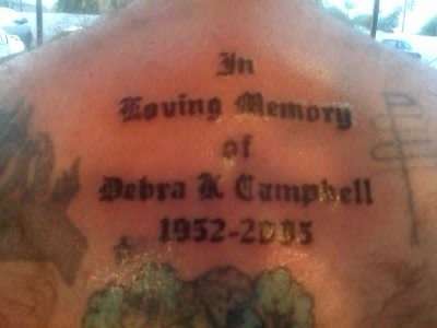 in loving memory tattoo