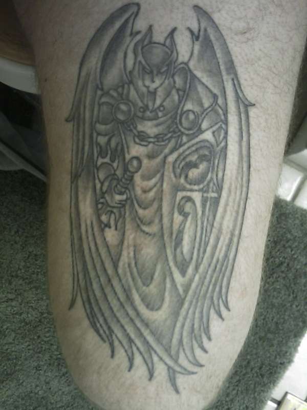 Angel tattoo