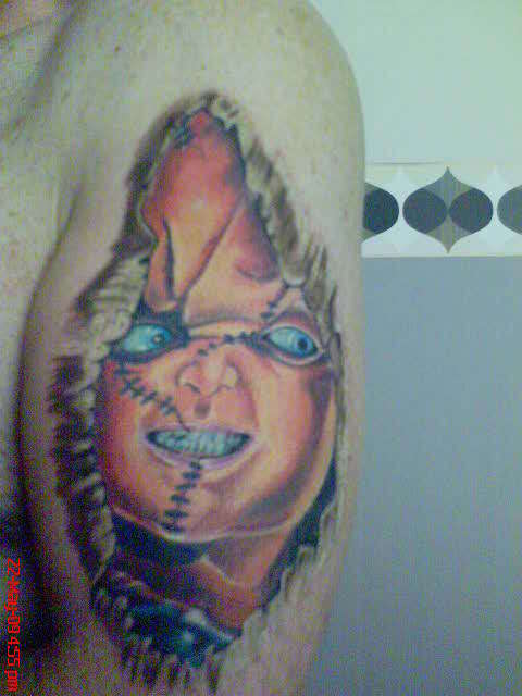 Chucky tattoo