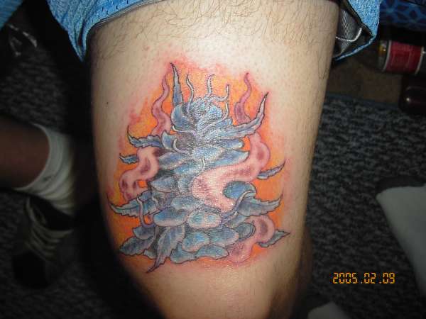 Blueberry Bud tattoo