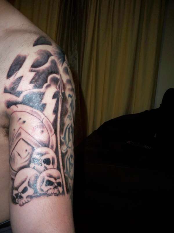 spartan tonight we dine in hell part 2 tattoo