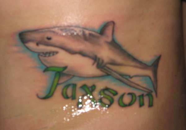 Great White Shark tattoo