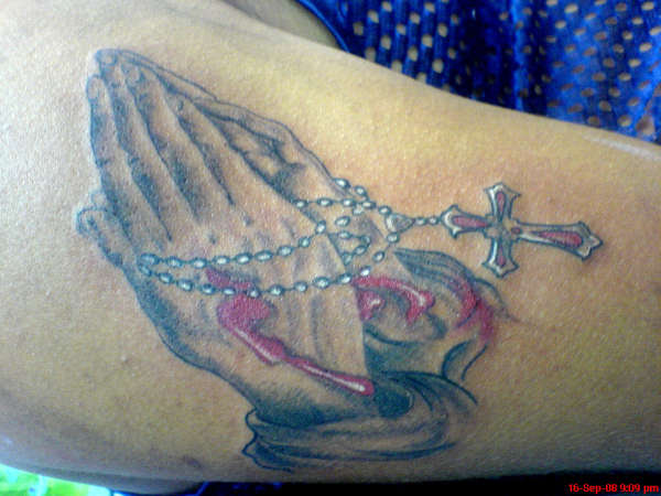 Praying Hands tattoo
