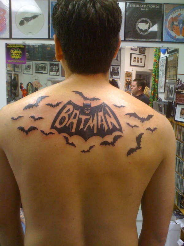 Batman Oldschool tattoo