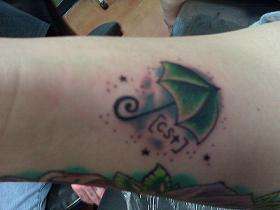 Umbrella Tattoo tattoo