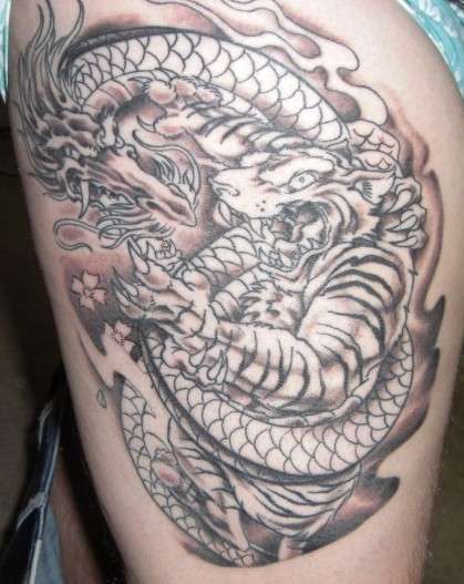 Year of the Dragon tattoo