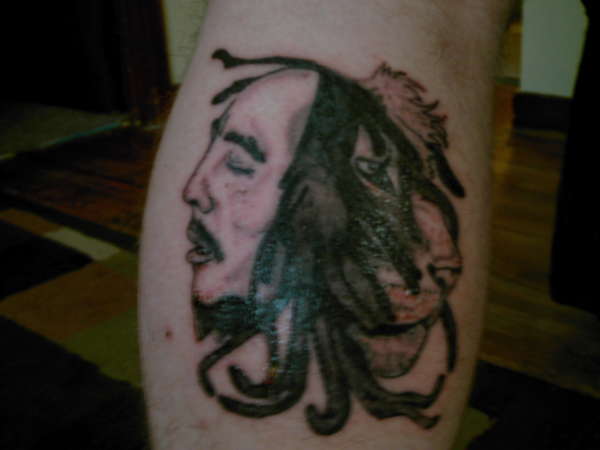 bob leg tattoo tattoo