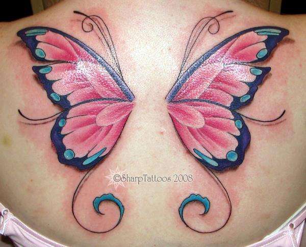 Butterfly Wings Tattoo - wide 4